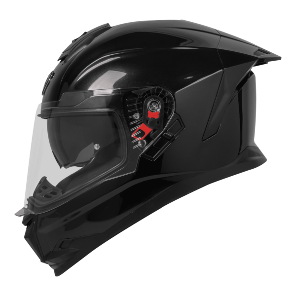 STEELBRID SBH 57 GLOSSY BLACK HELMET