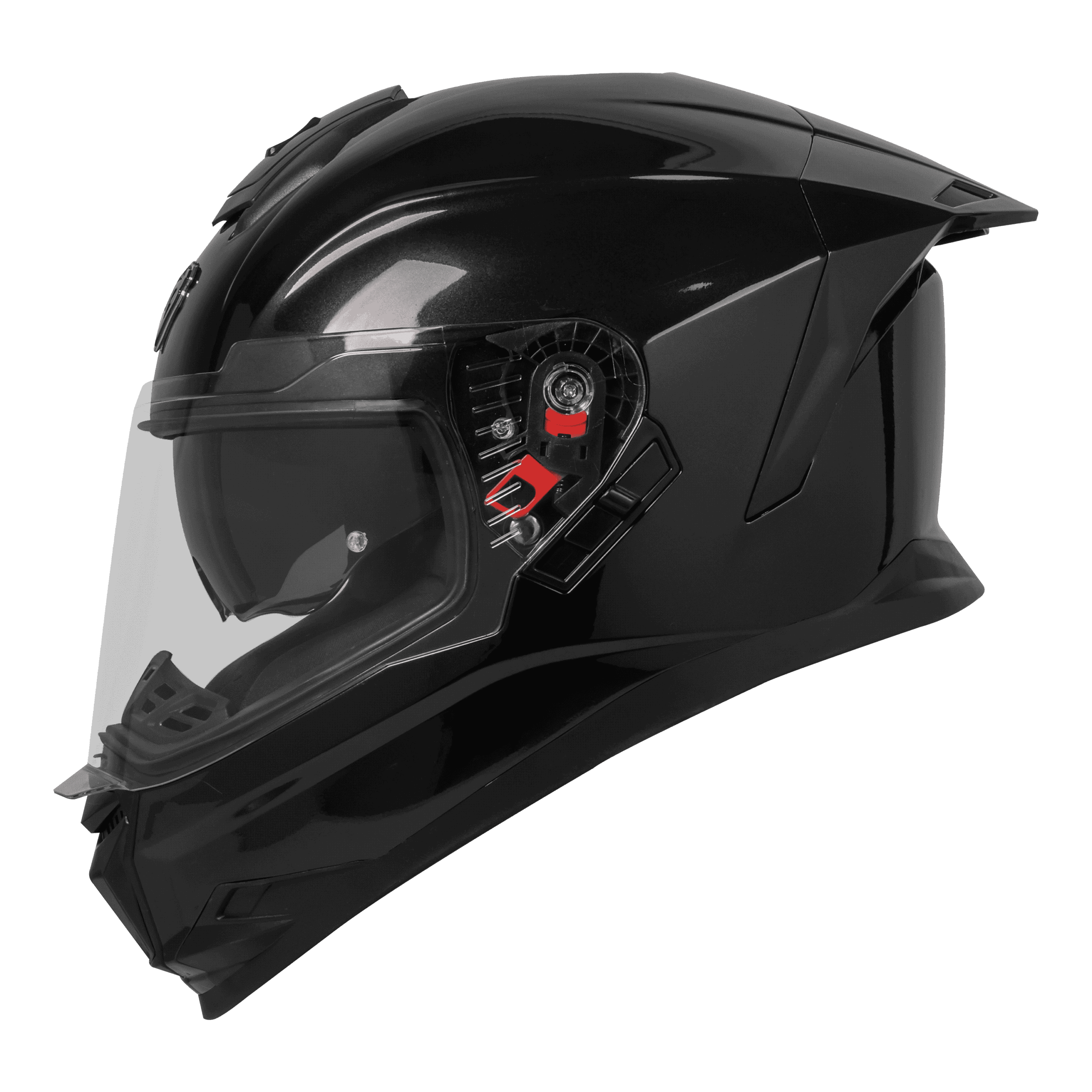 STEELBRID SBH 57 GLOSSY BLACK HELMET