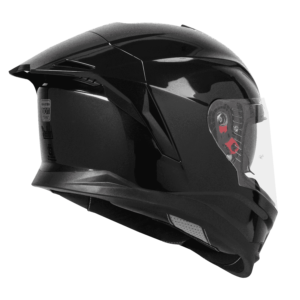 STEELBRID SBH 57 GLOSSY BLACK HELMET - Image 5