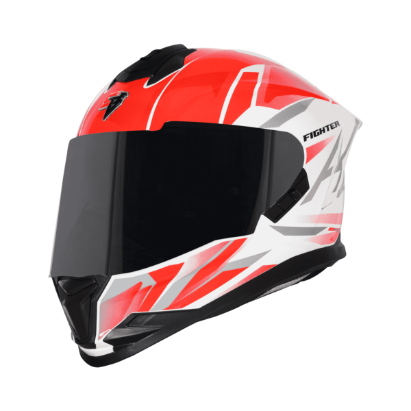 STEELBRID SBH 57 WHITE RED HELMET