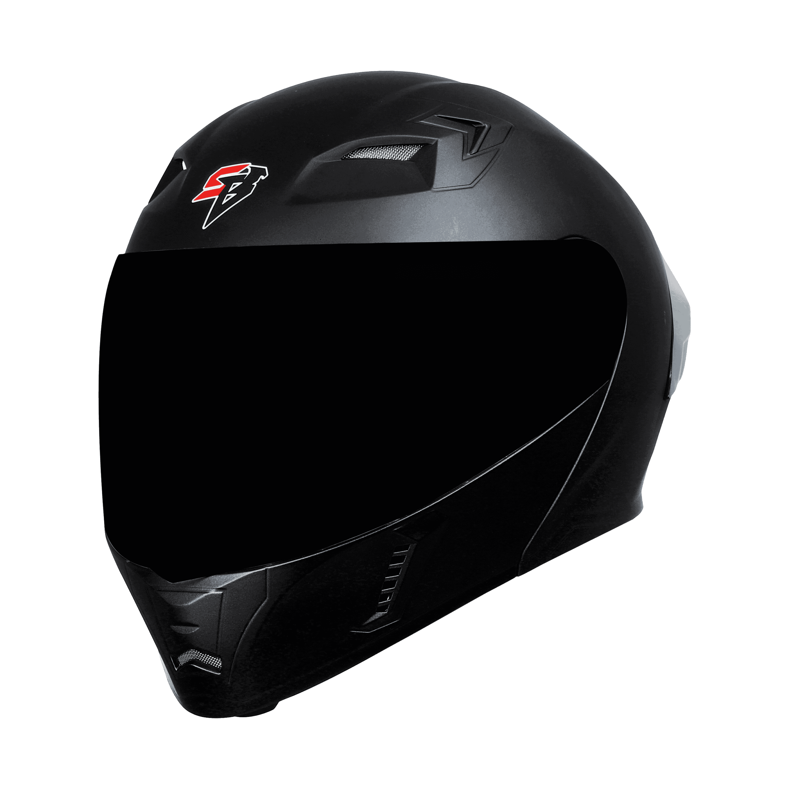 SBA 20 GLOSSY BLACK HELMET