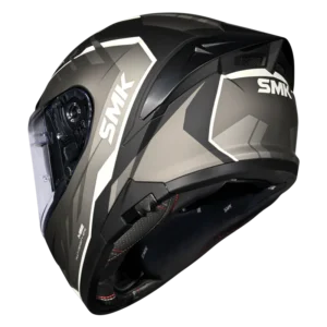SMK TYPHOON AEROT BLACK GERY MATT HELMET - Image 6