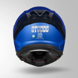 HELIOS MATT BLUE HELMET - Image 4