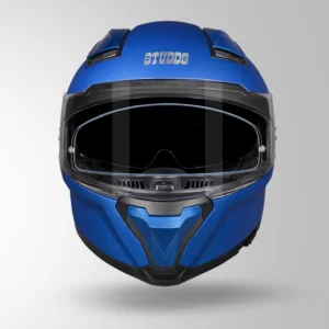 HELIOS MATT BLUE HELMET - Image 2