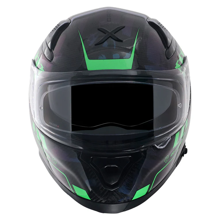 APEX GLOSS CARBON SMALL CHECKS HELMET - Image 2