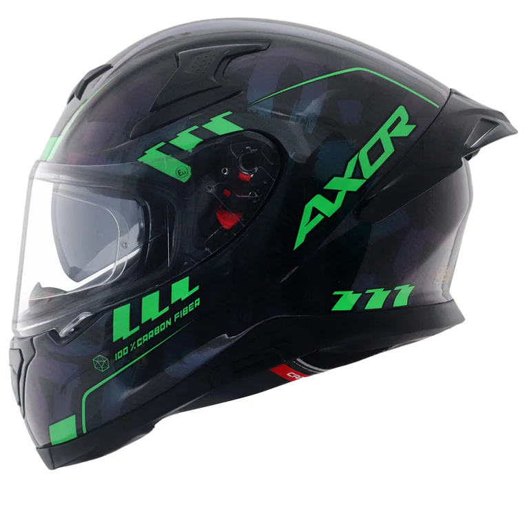 APEX GLOSS CARBON SMALL CHECKS HELMET - Image 3