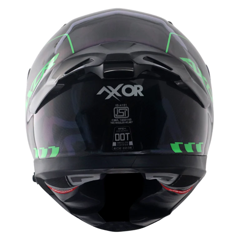 APEX GLOSS CARBON SMALL CHECKS HELMET - Image 4