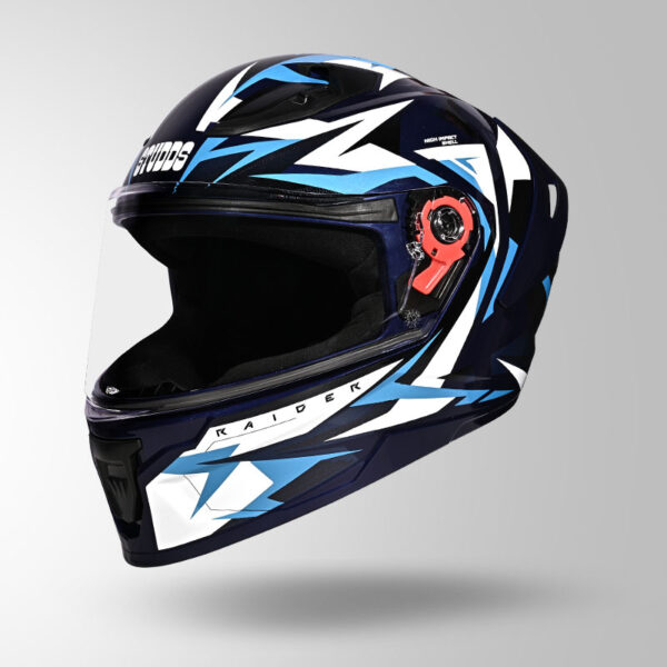 STDDUS D1 SKLUPT BLUE & WHITE HELMET
