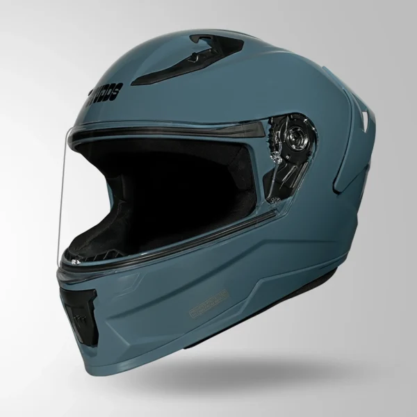 STUDDS RAIDER SUPER SHARK SKIN BLUE MATT HELMET